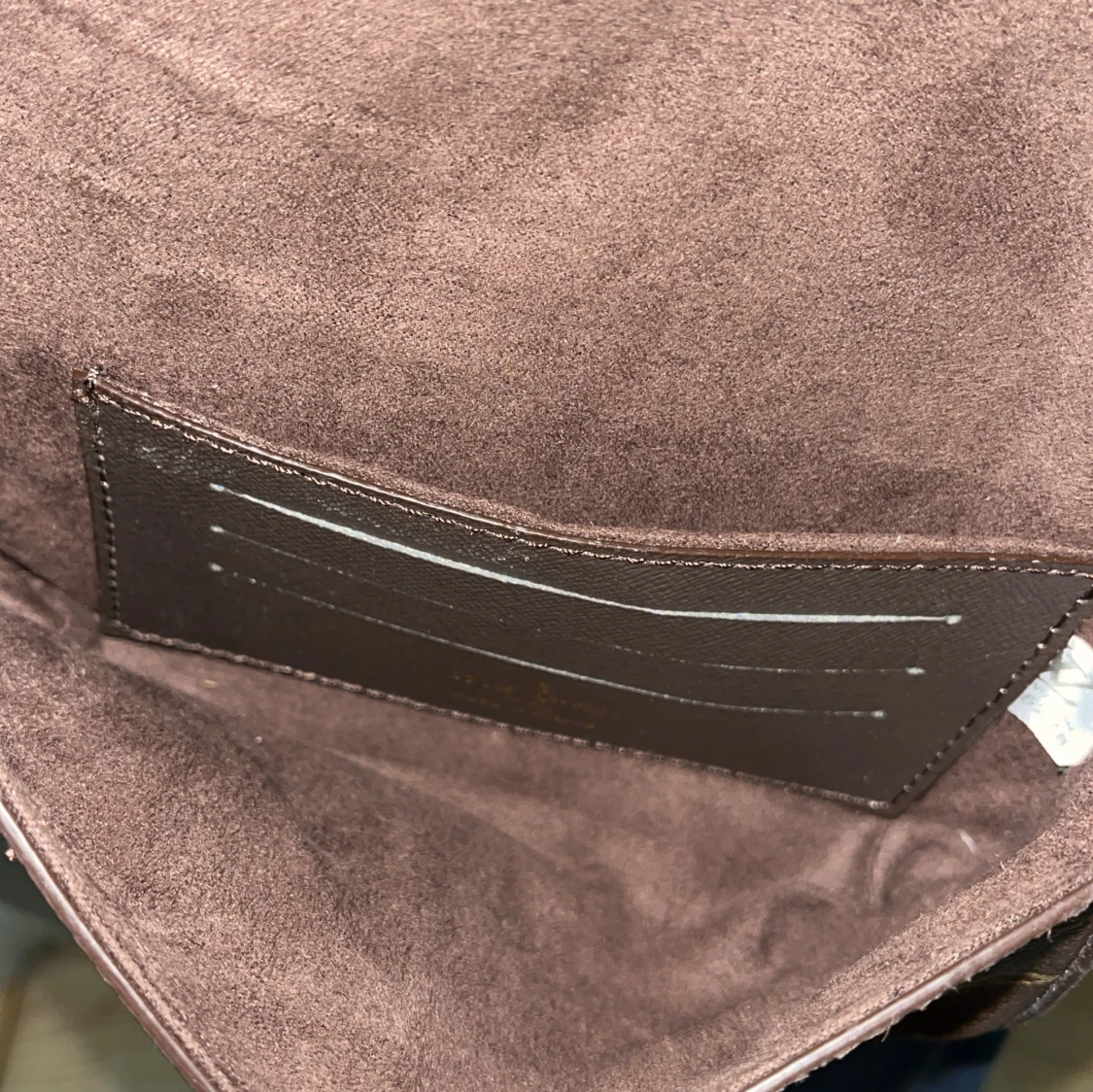 Superfin brun axelväska - 4
