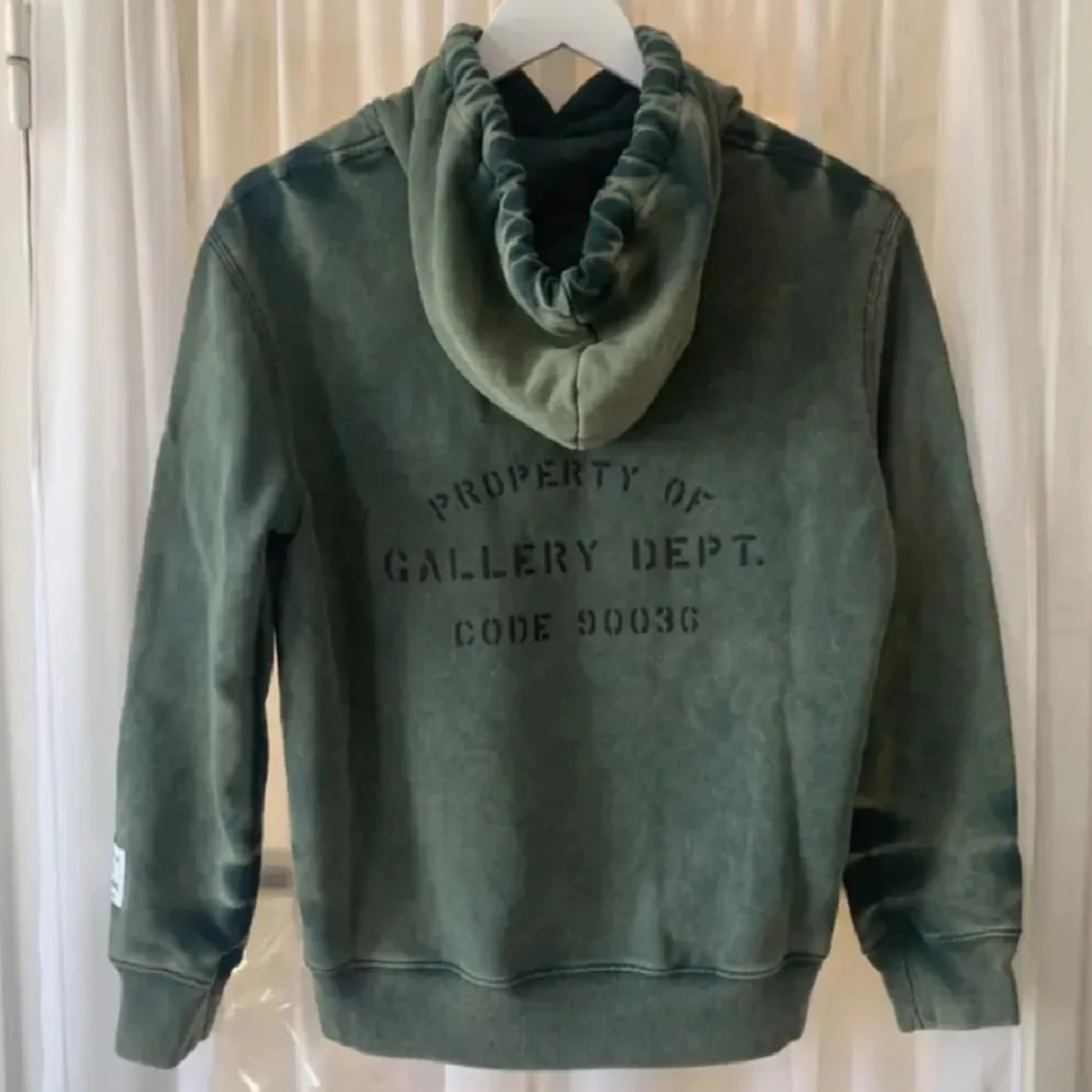 Snygg lanvin x gallery dept hoodie - 1