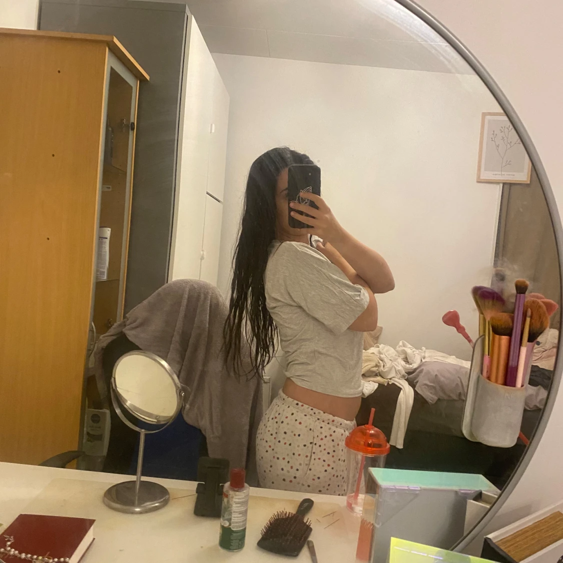 Grå basic t-shirt från 157 - 1