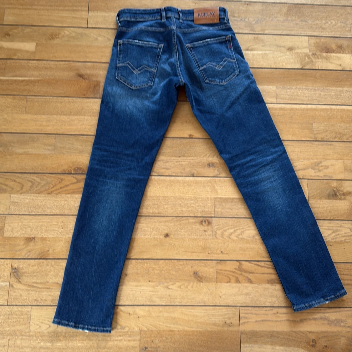 Blåa replay jeans - 1