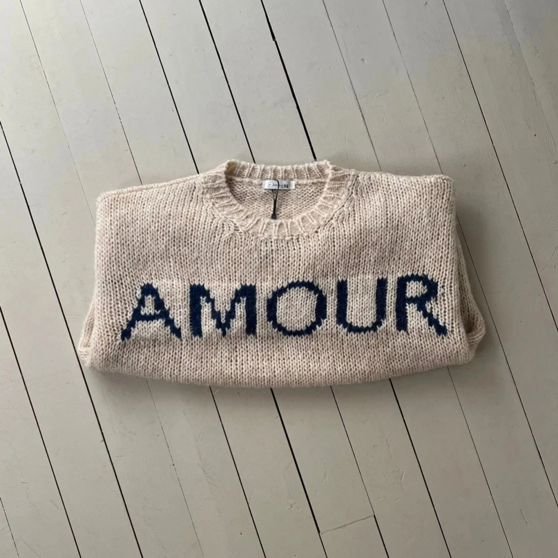 Stickad amour tröja  - 2