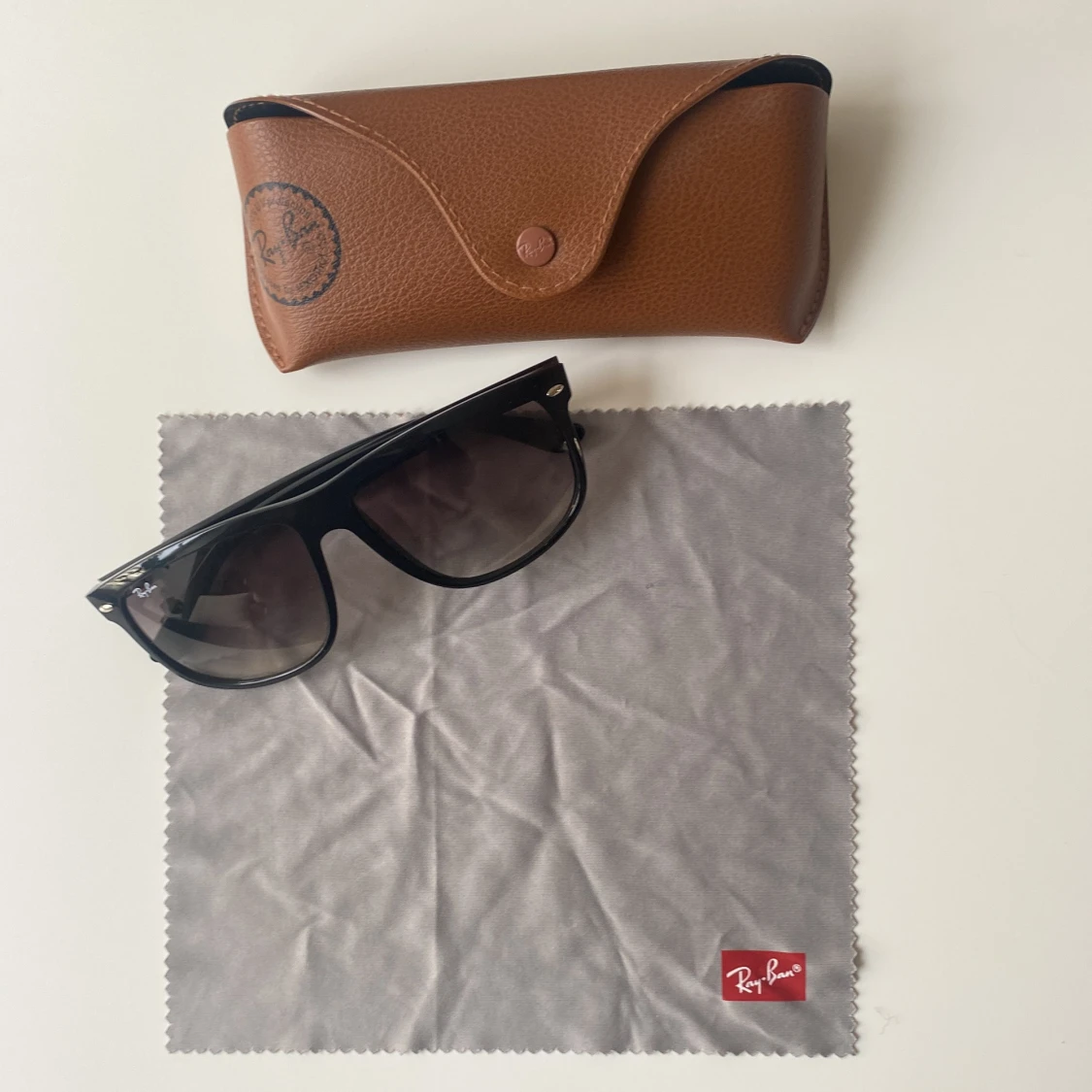 Svarta Ray-Ban Boyfriend solglasögon - 3