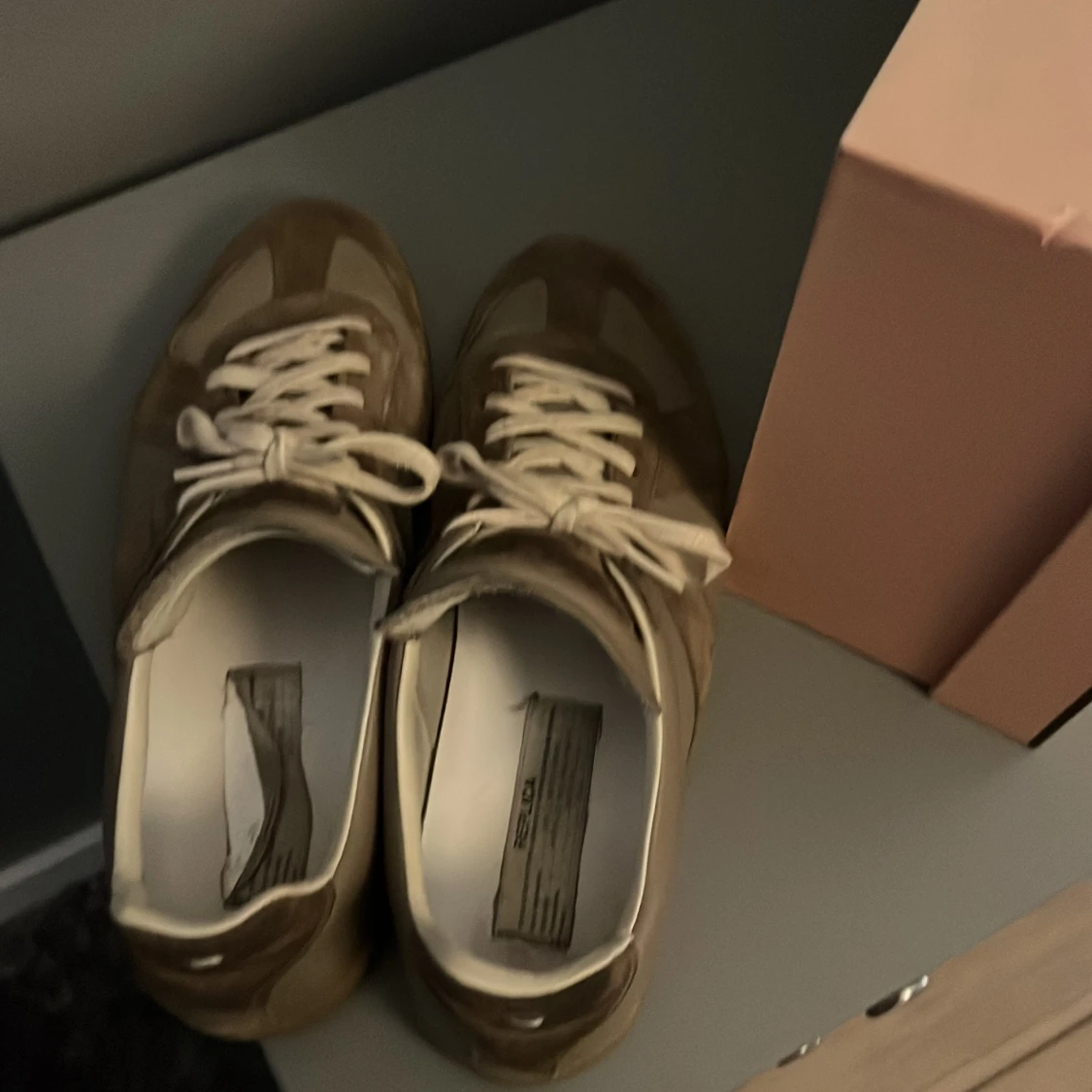 Beige sneakers från Acne Studios, Masion margiela - 1