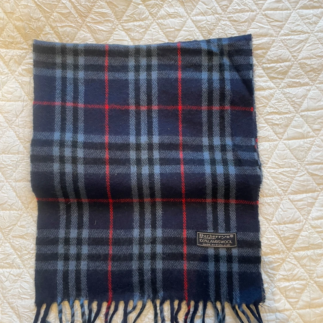 Rutig halsduk från Burberry