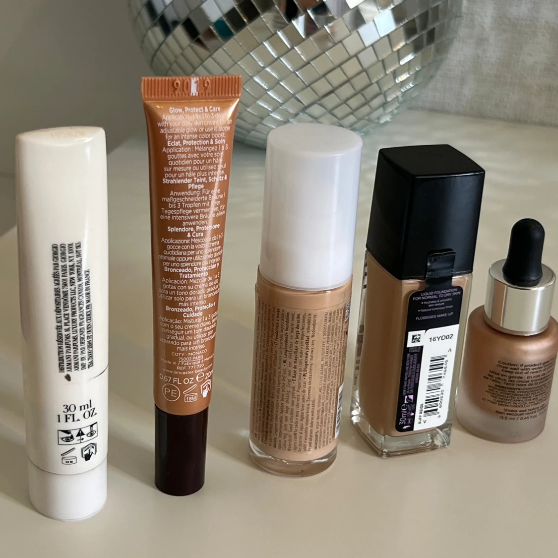 5-pack kit bundle bas smink : primer, foundation, highlighter - 2