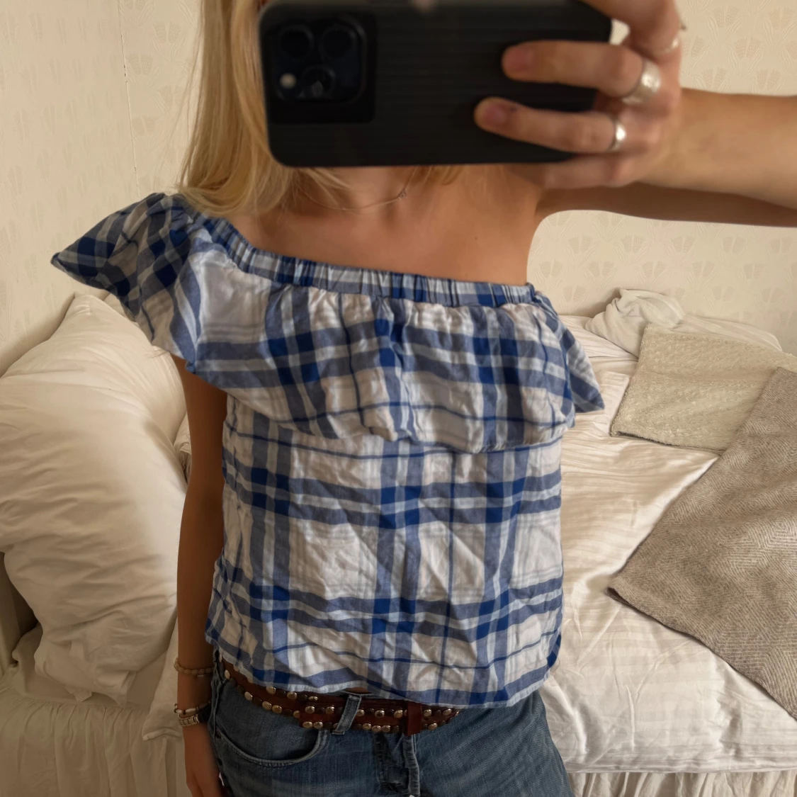 Rutig off shoulder - 2