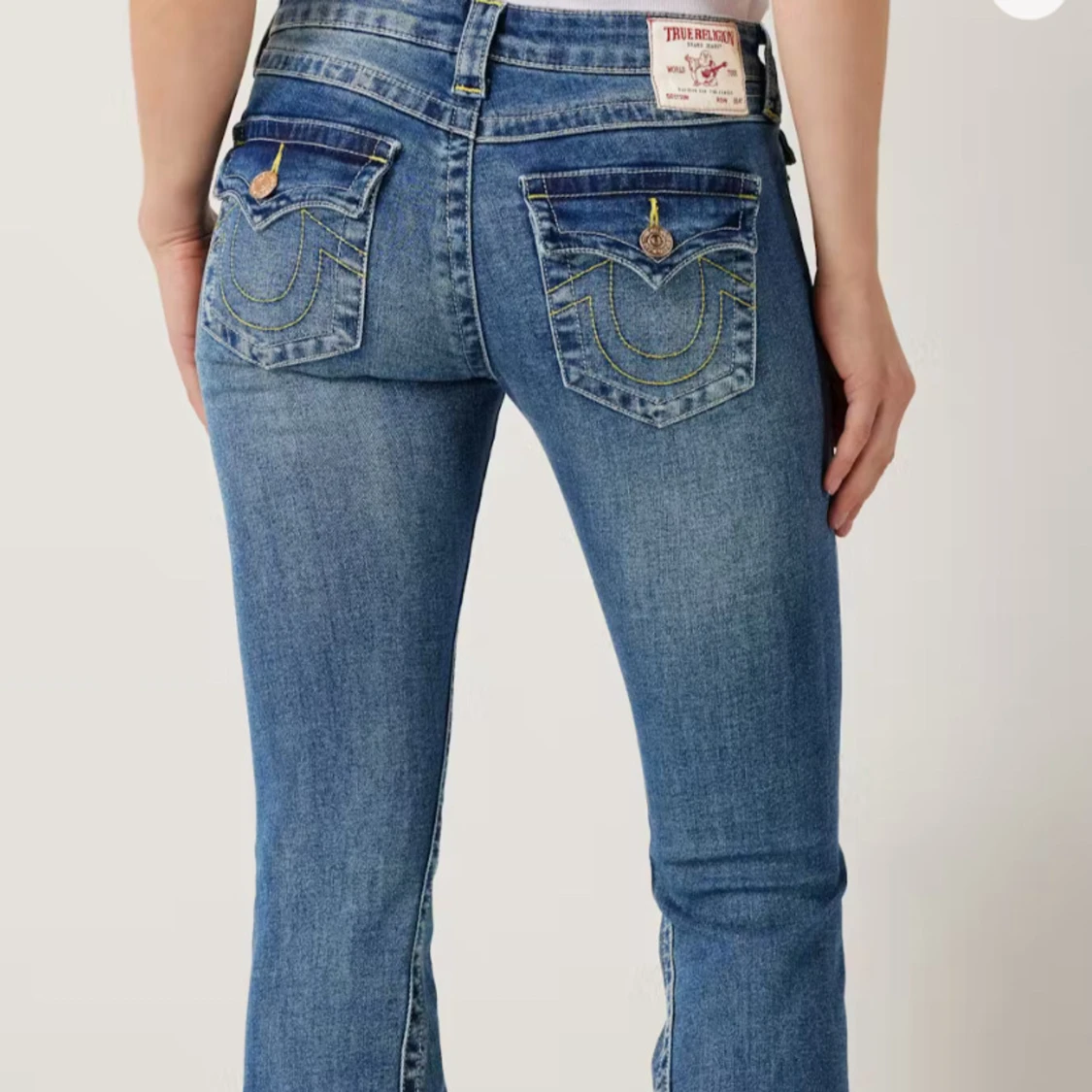 True Religion blå bootcut jeans