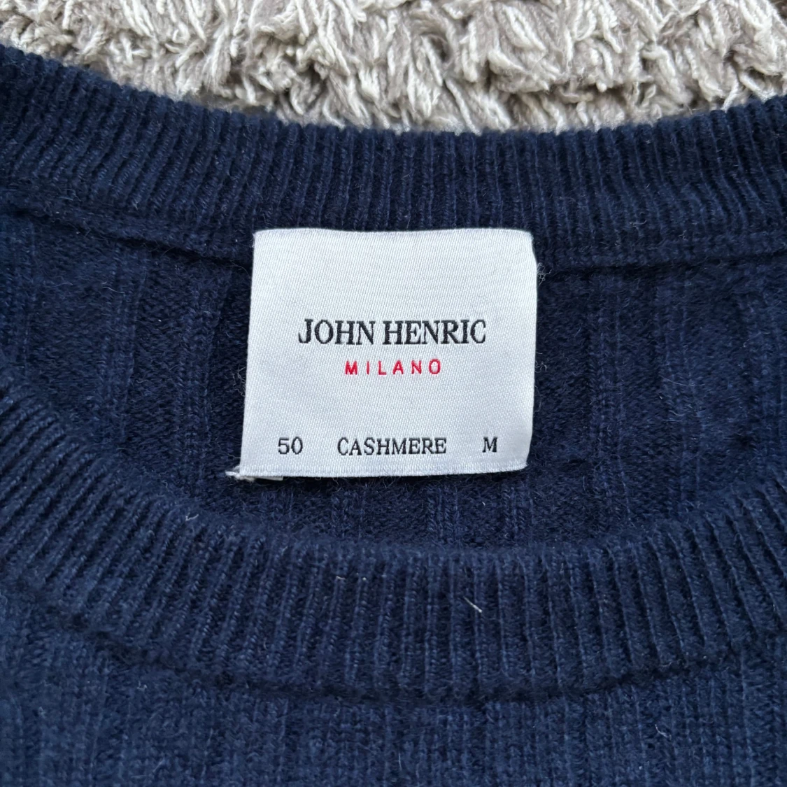 John Henric 100% kashmirtröja - 2