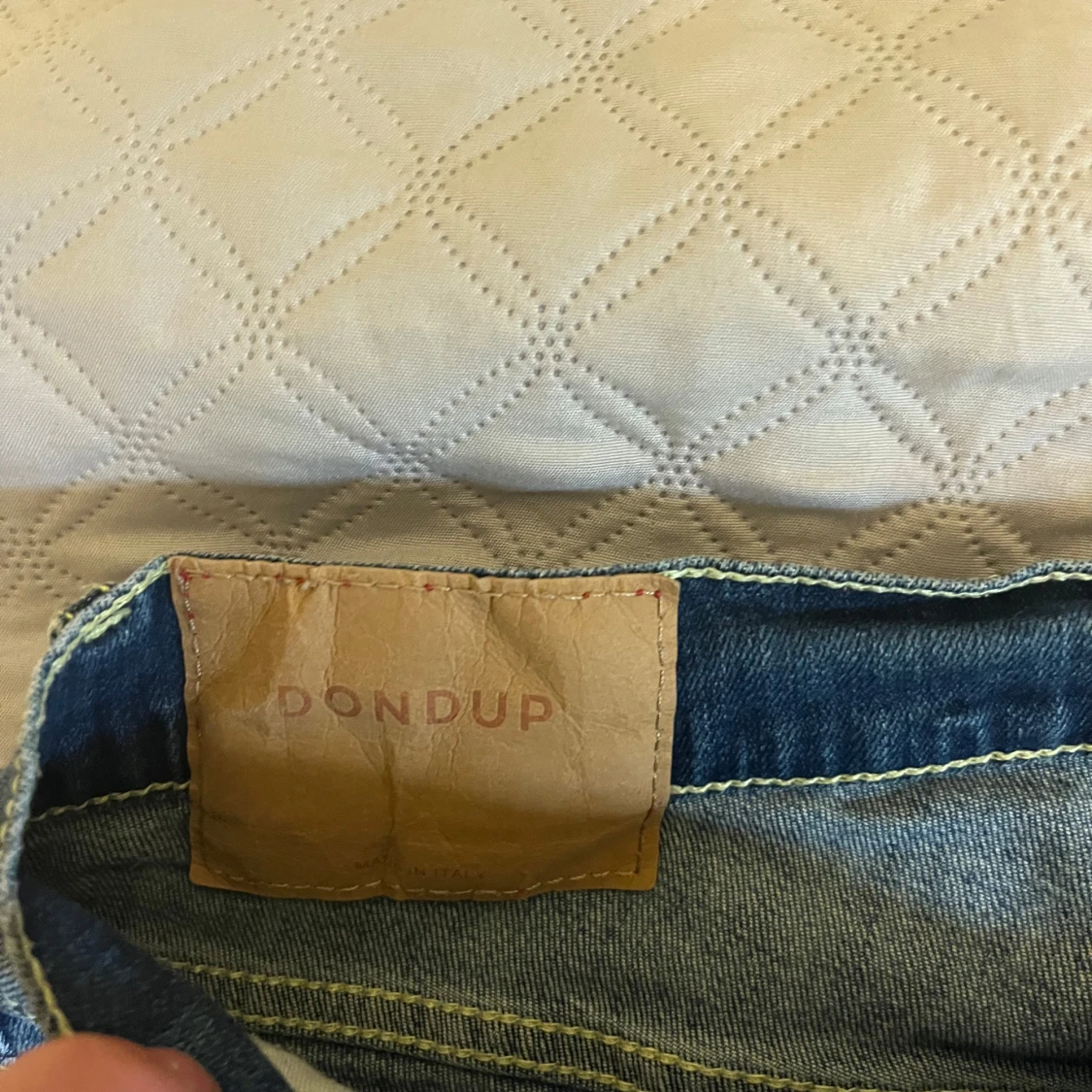 Dondup jeans ritchie blå, storlek 34 - 4