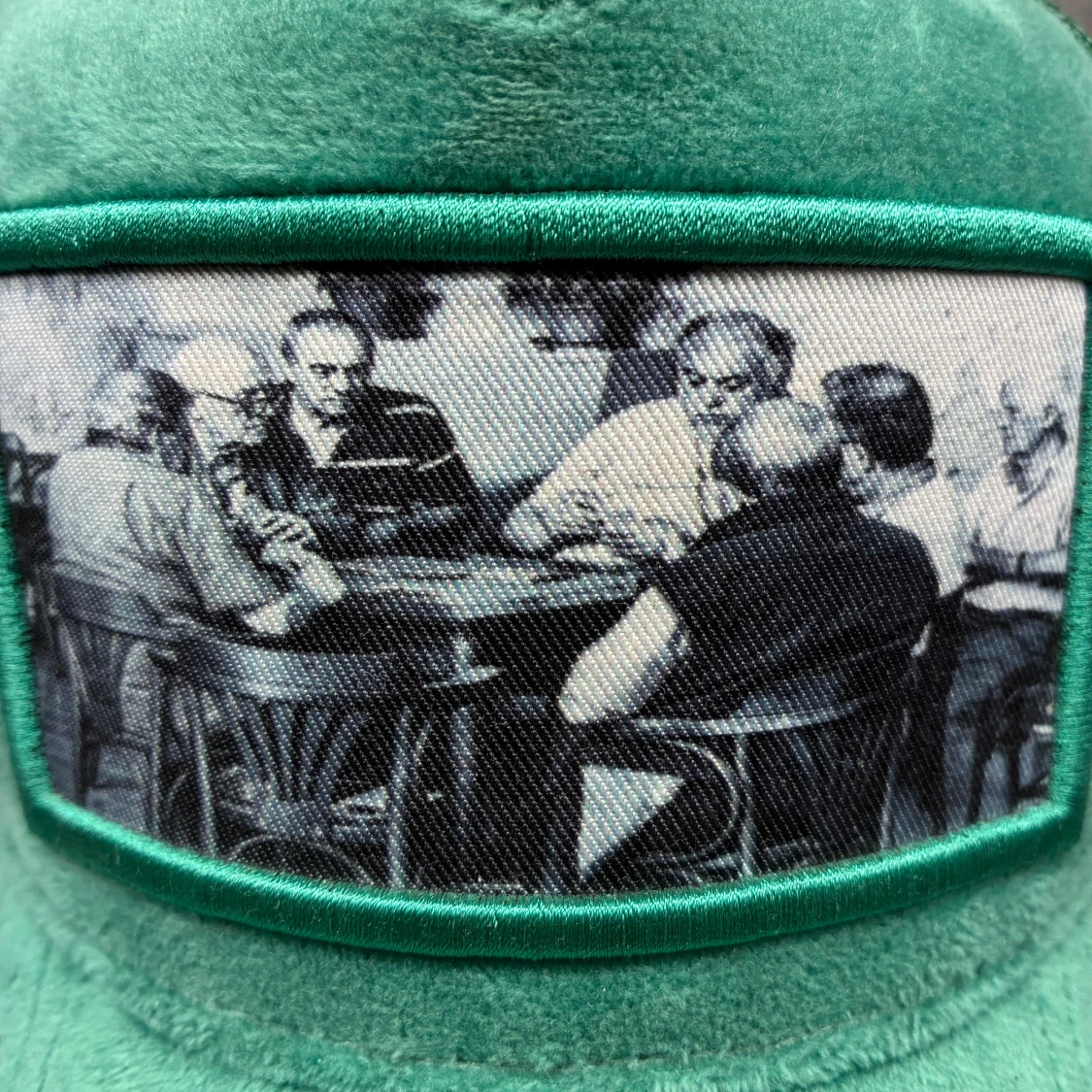 Grön keps Emilio Pendenza  - 1