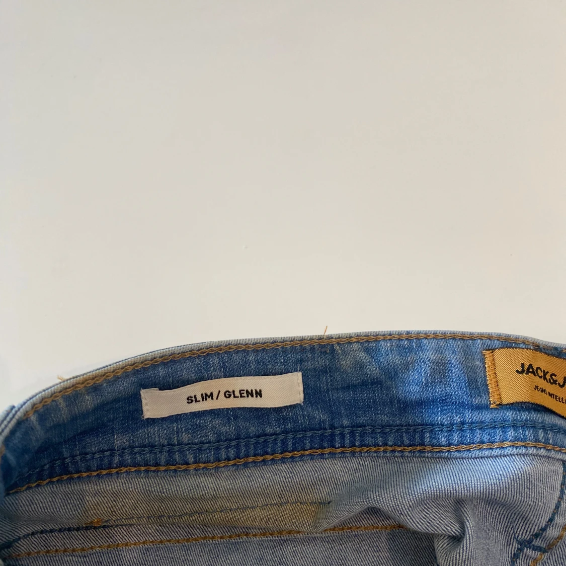 Slim fit ljusblå jeans Jack & Jones - 2