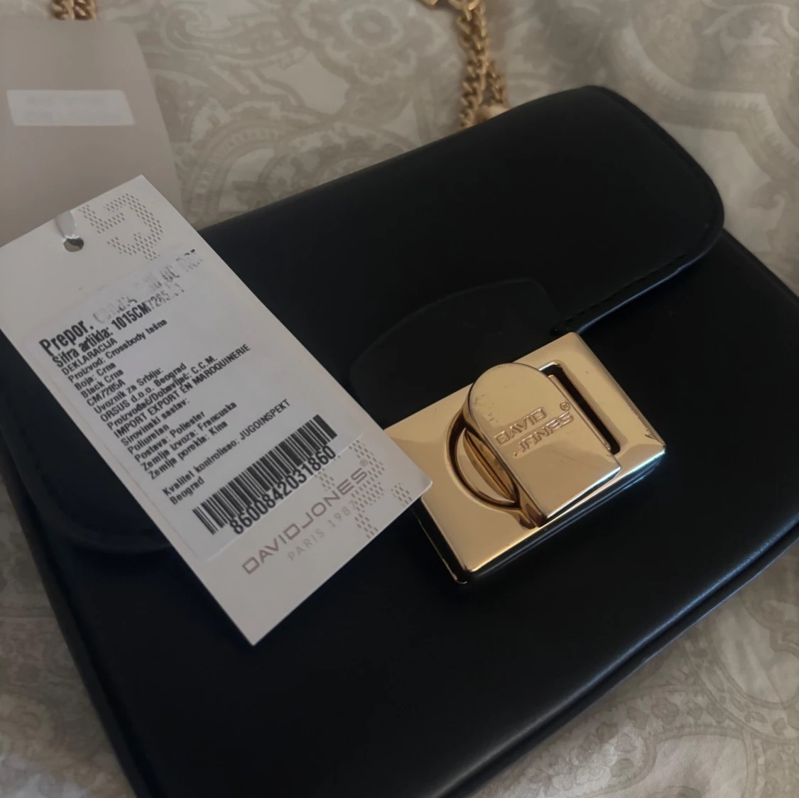 Svart axelväska från David Jones - 1