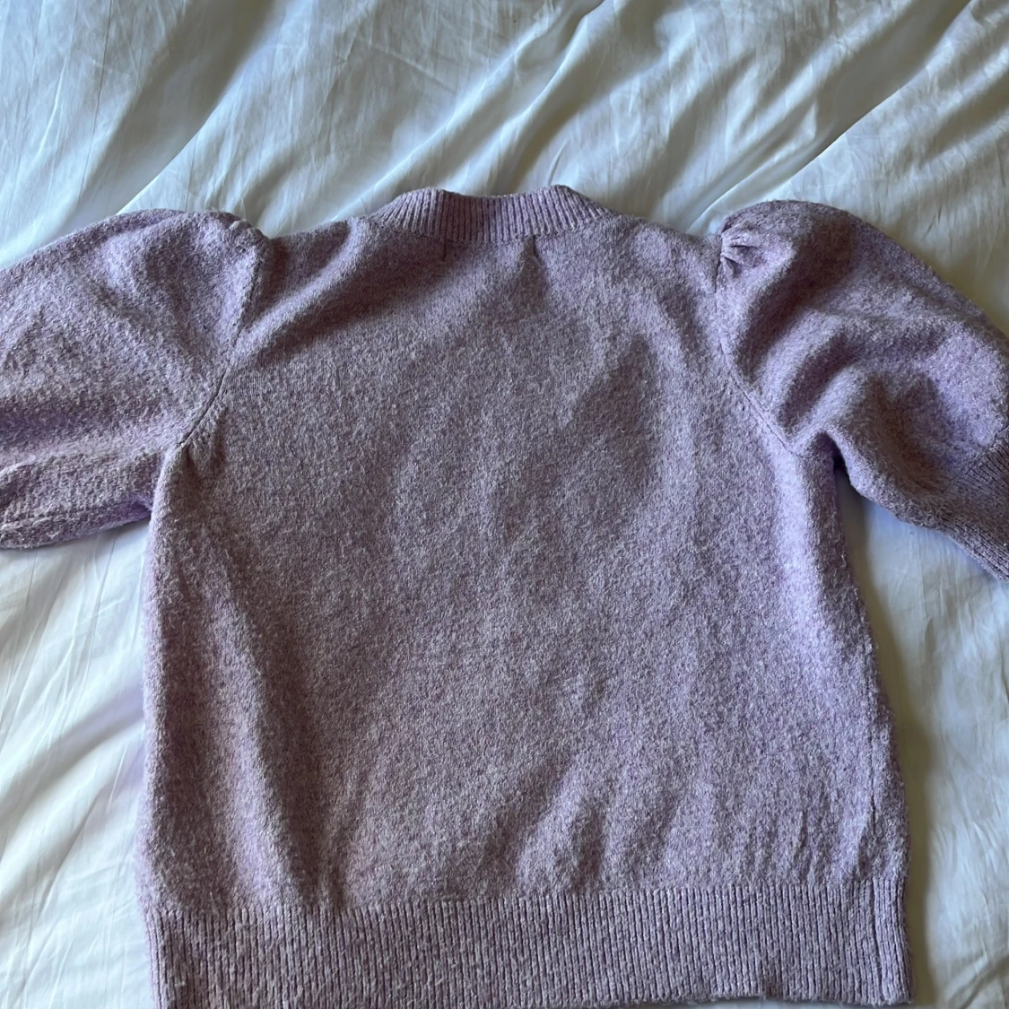 Ljuslila stickad tröja Vero Moda - 1