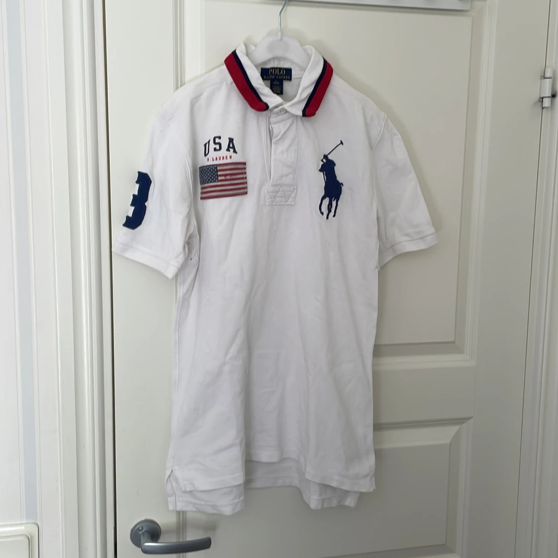 Vit Polo Ralph Lauren t-shirt USA