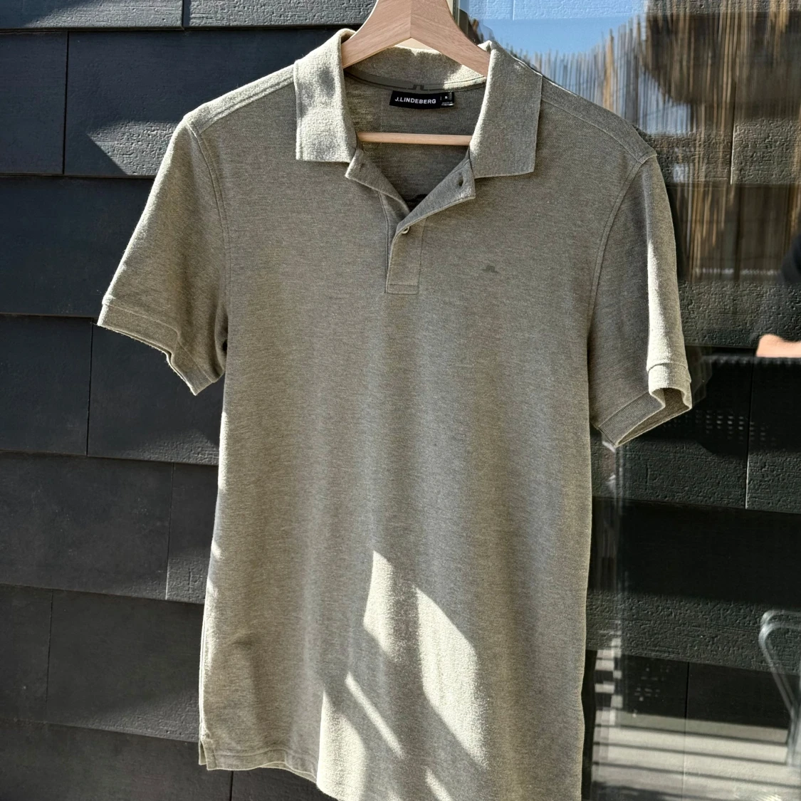 Grön pikétröja från J.Lindeberg - 1