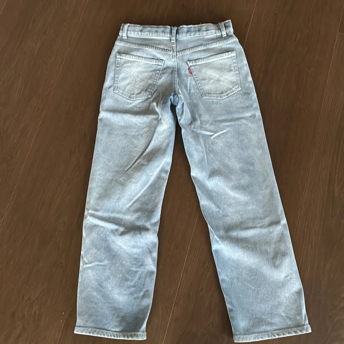 Levi's 501 ljusblå raka jeans - 1