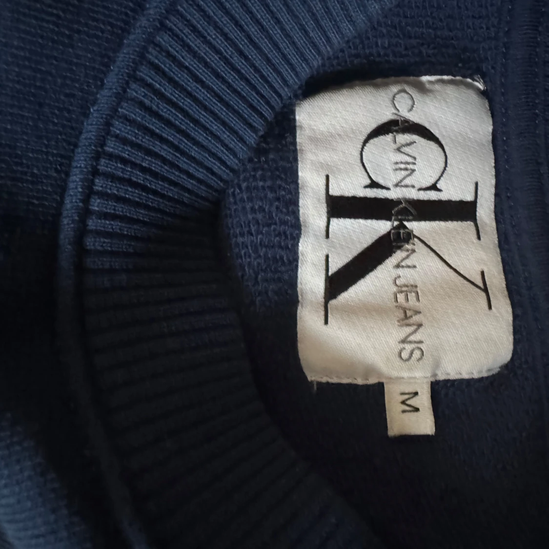 Blå Calvin Klein sweatshirt M - 2