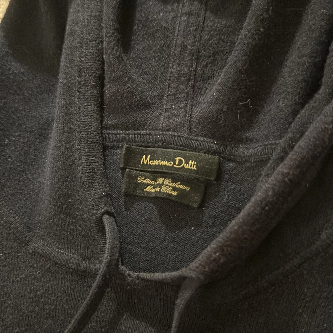 Marinblå tröja från Massimo Dutti - 3