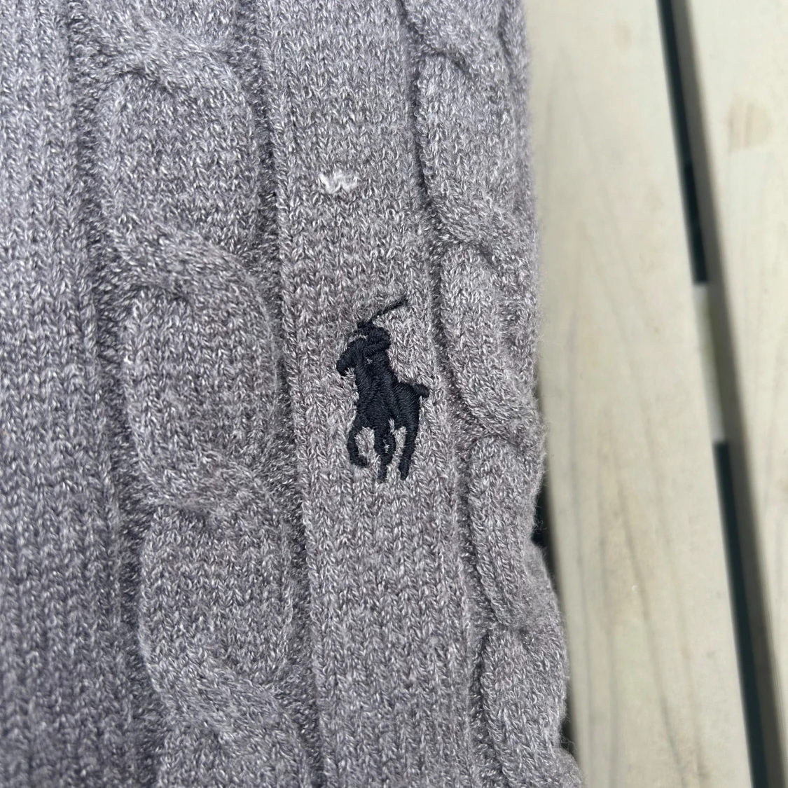 Grå tröja från Ralph Lauren S  - 1