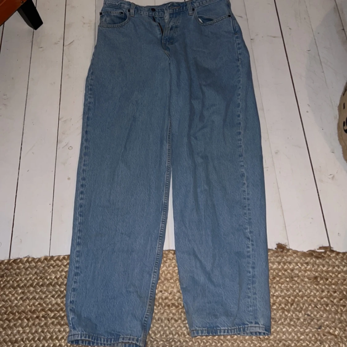 Blå Levi's Super Baggy Jeans