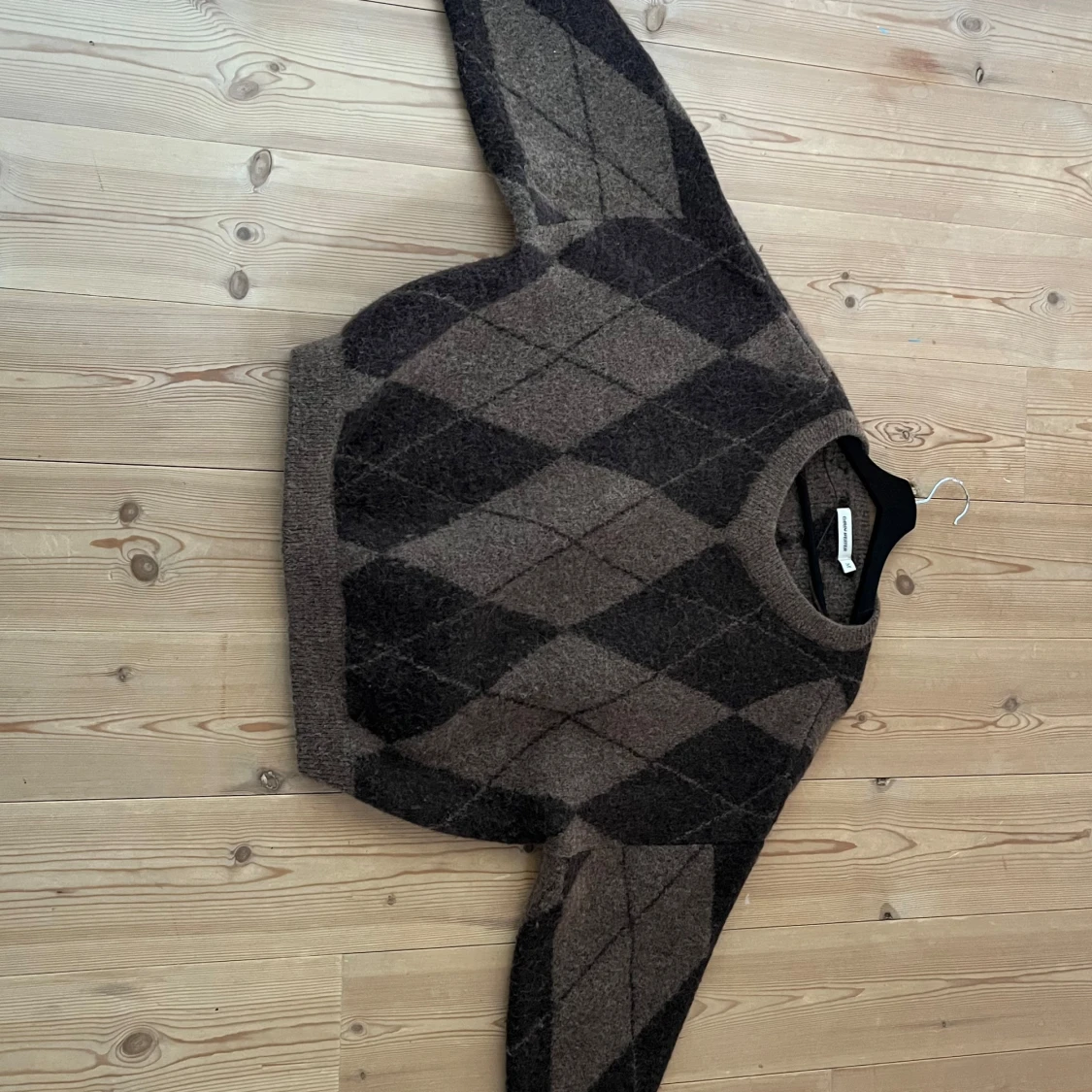 Brun mönstrad tröja från Carin Wester - 3