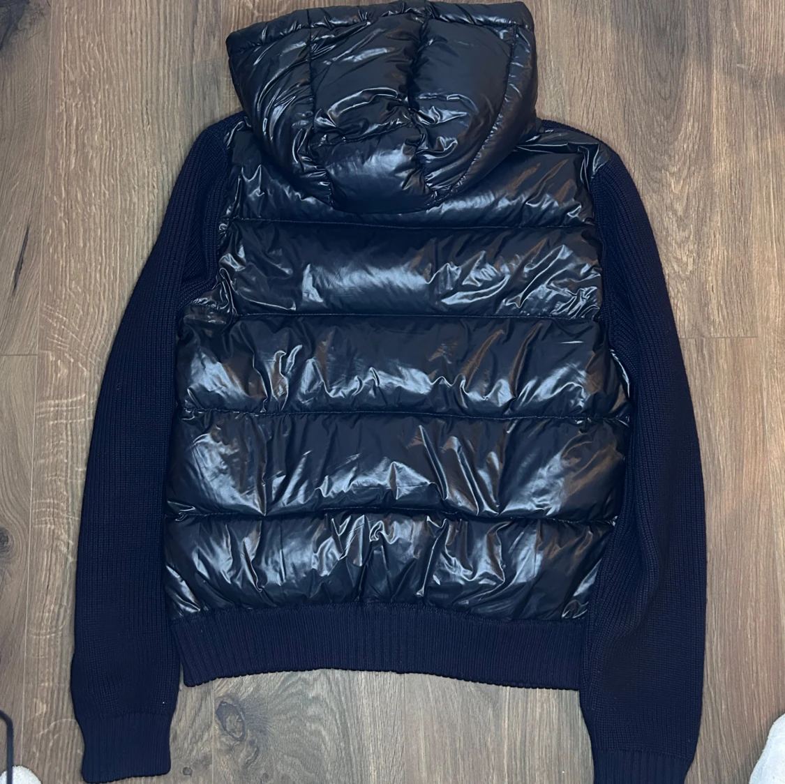 Moncler Hooded Down Cardigan   - 1