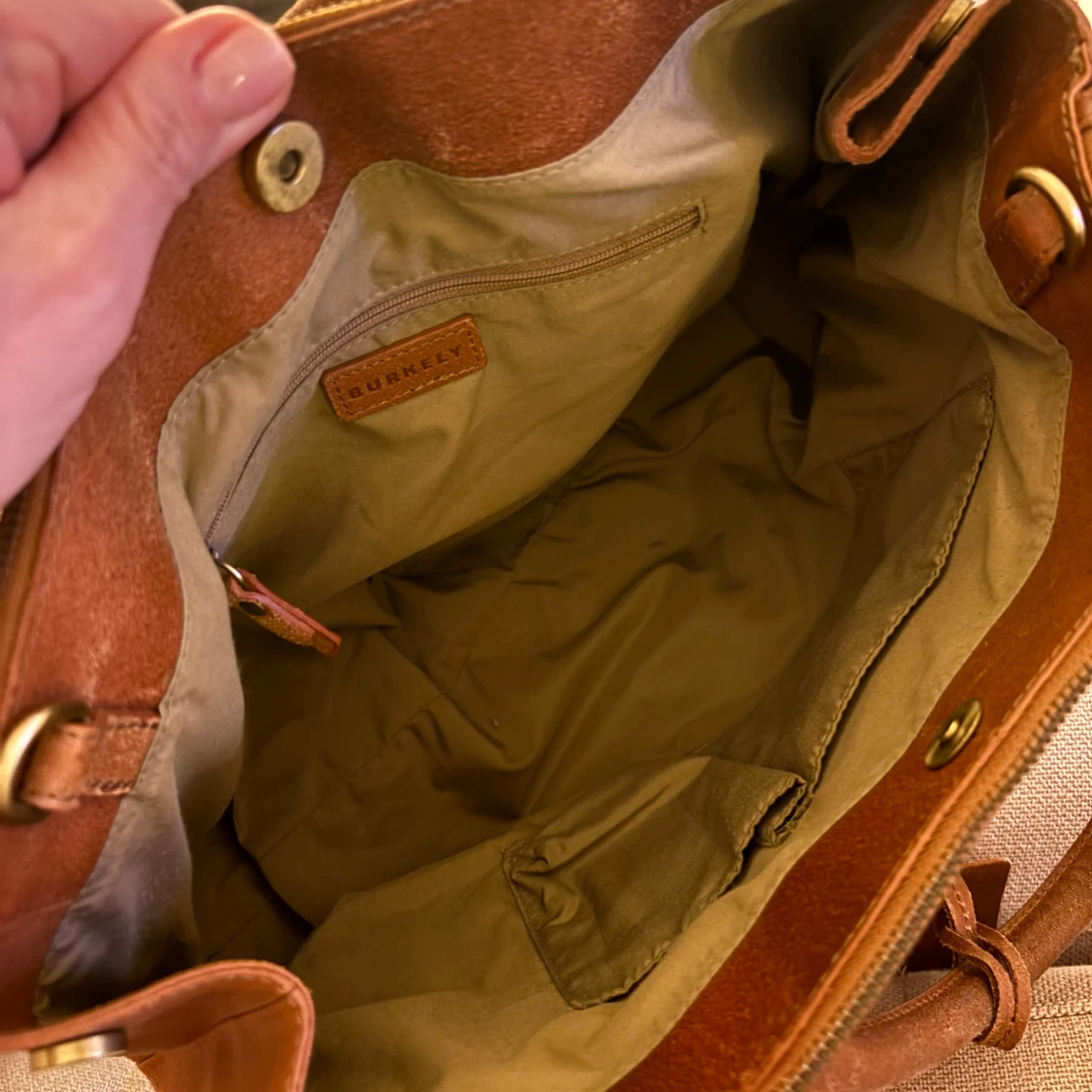 Brun handväska från Burkely - 1