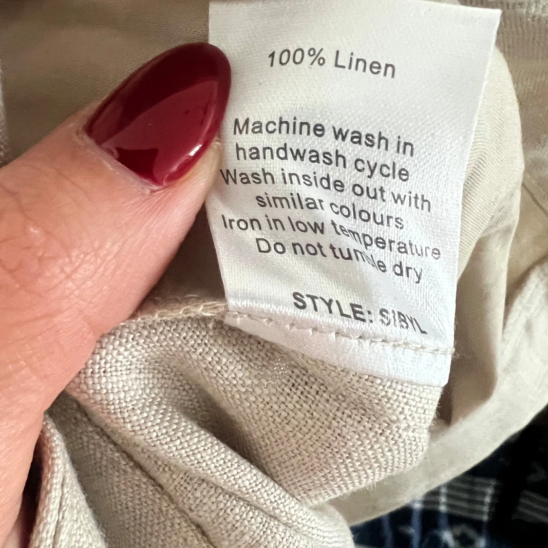 Oanvända linnébyxor Sibyl trousers Stylein  - 4