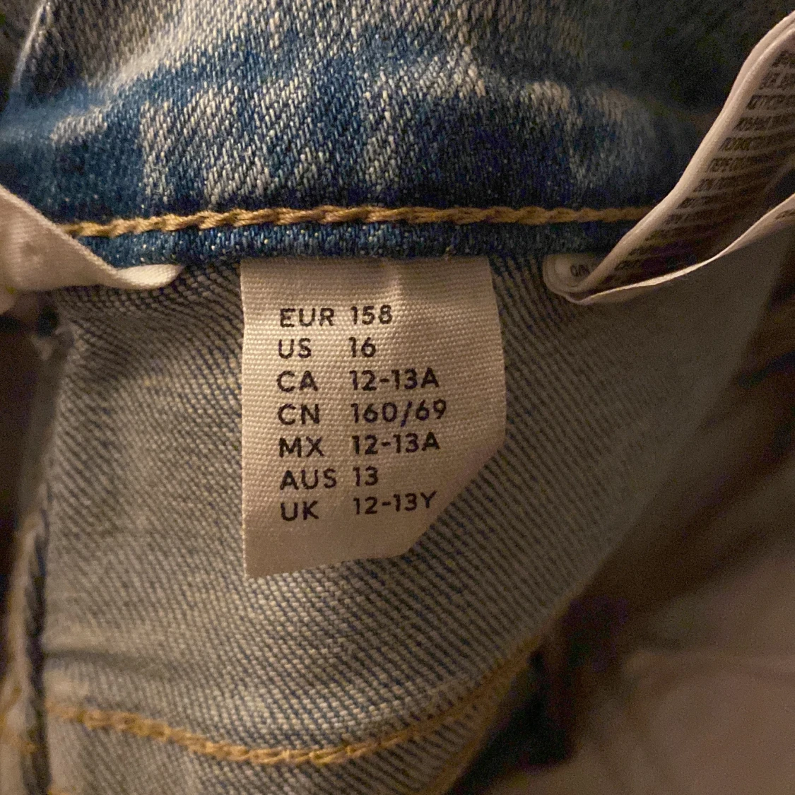 Boot cut low waist ljus blå jeans - 2