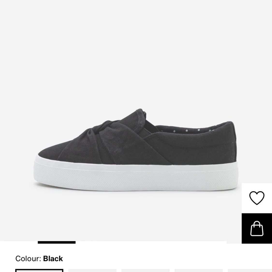 Svarta slip-on sandaler från Anna Field