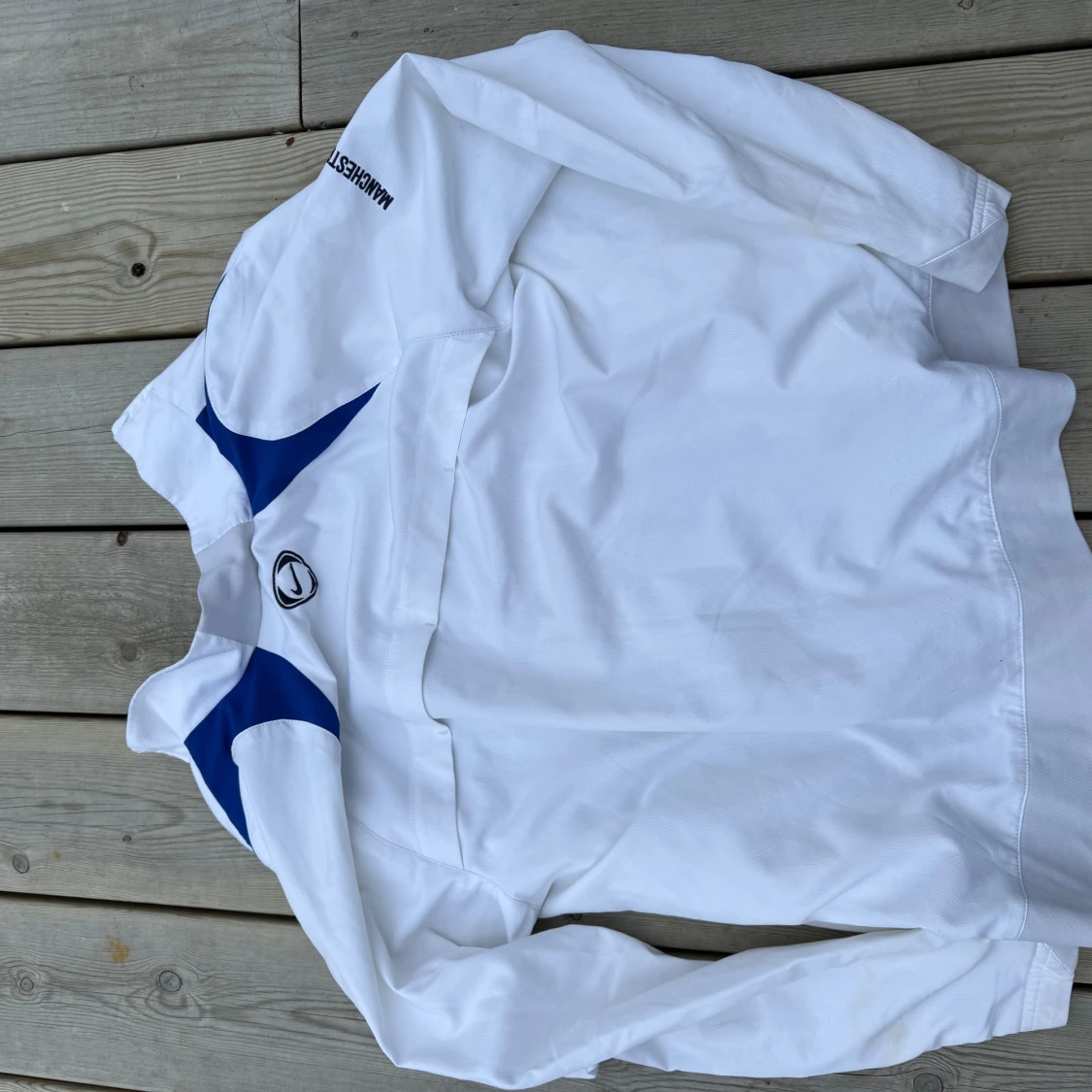 Vit Manchester United träningsjacka från Nike - 1