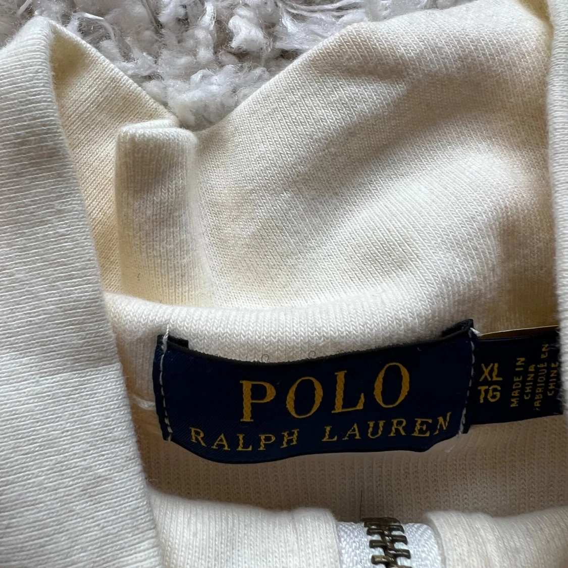 Vit halvzip-tröja från Polo Ralph Lauren - 3