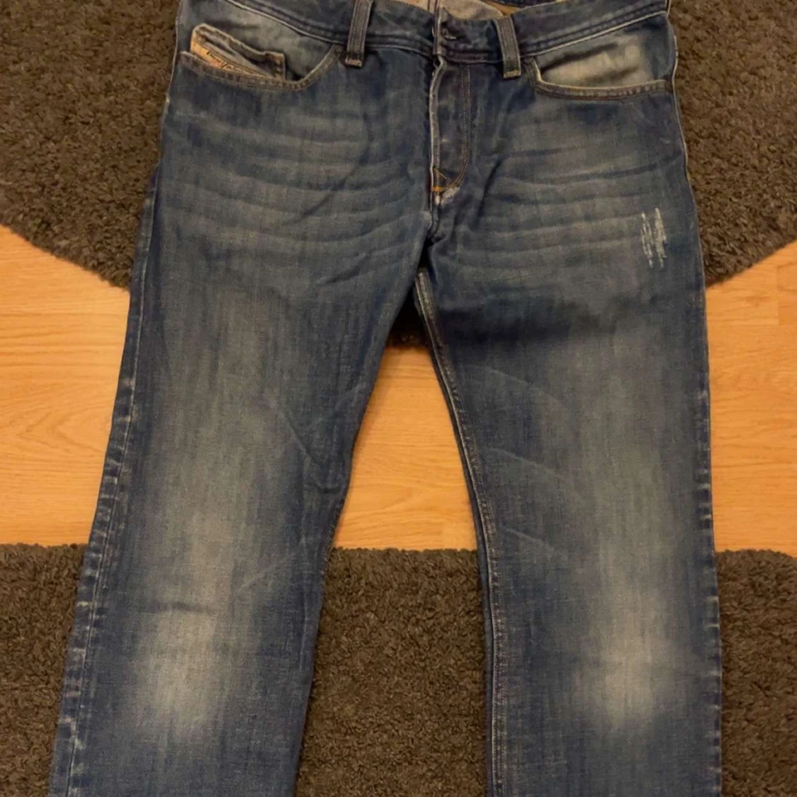 Diesel blå jeans straight fit - 2