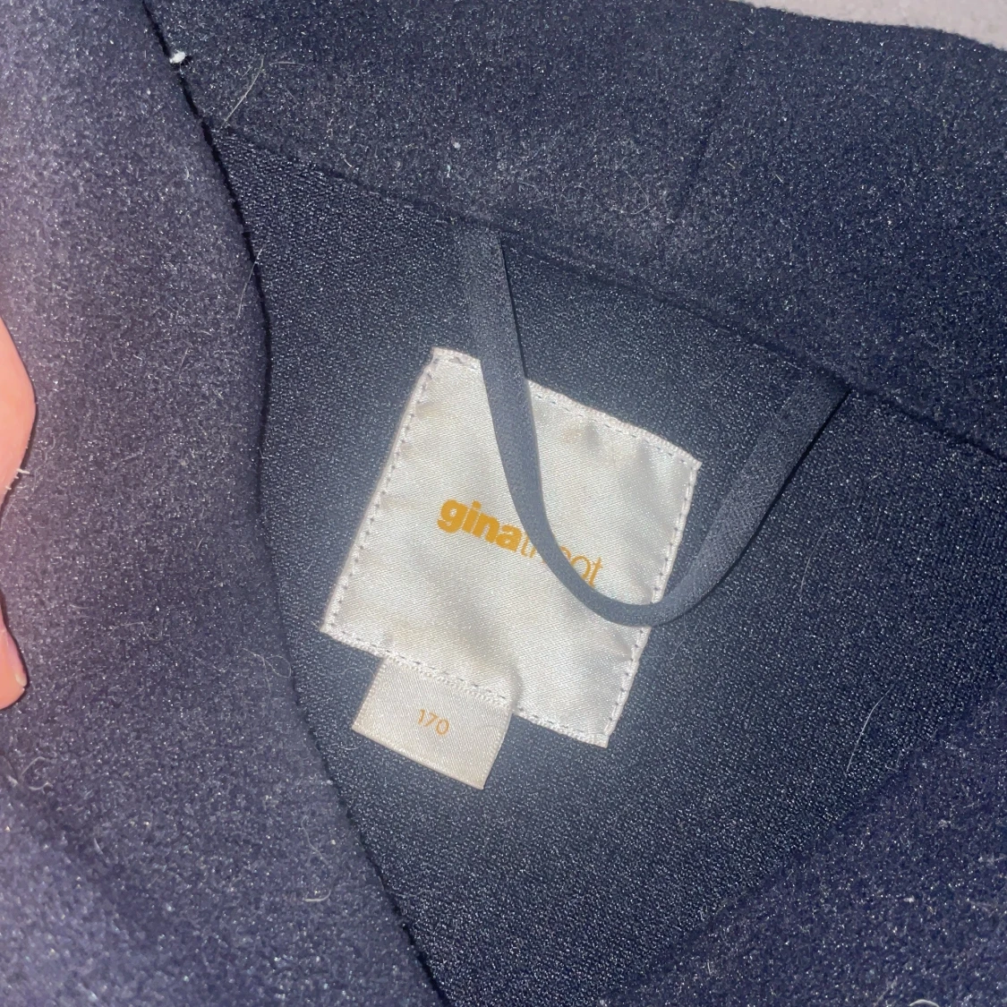 Marinblå kappa från Gina Tricot - 2