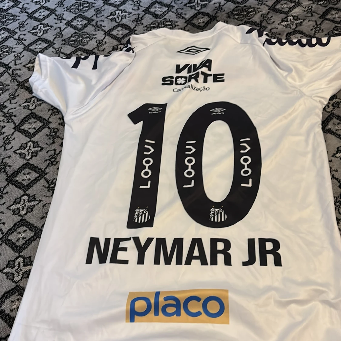 Santos Neymar JR 10 fotbollströja Umbro - 2