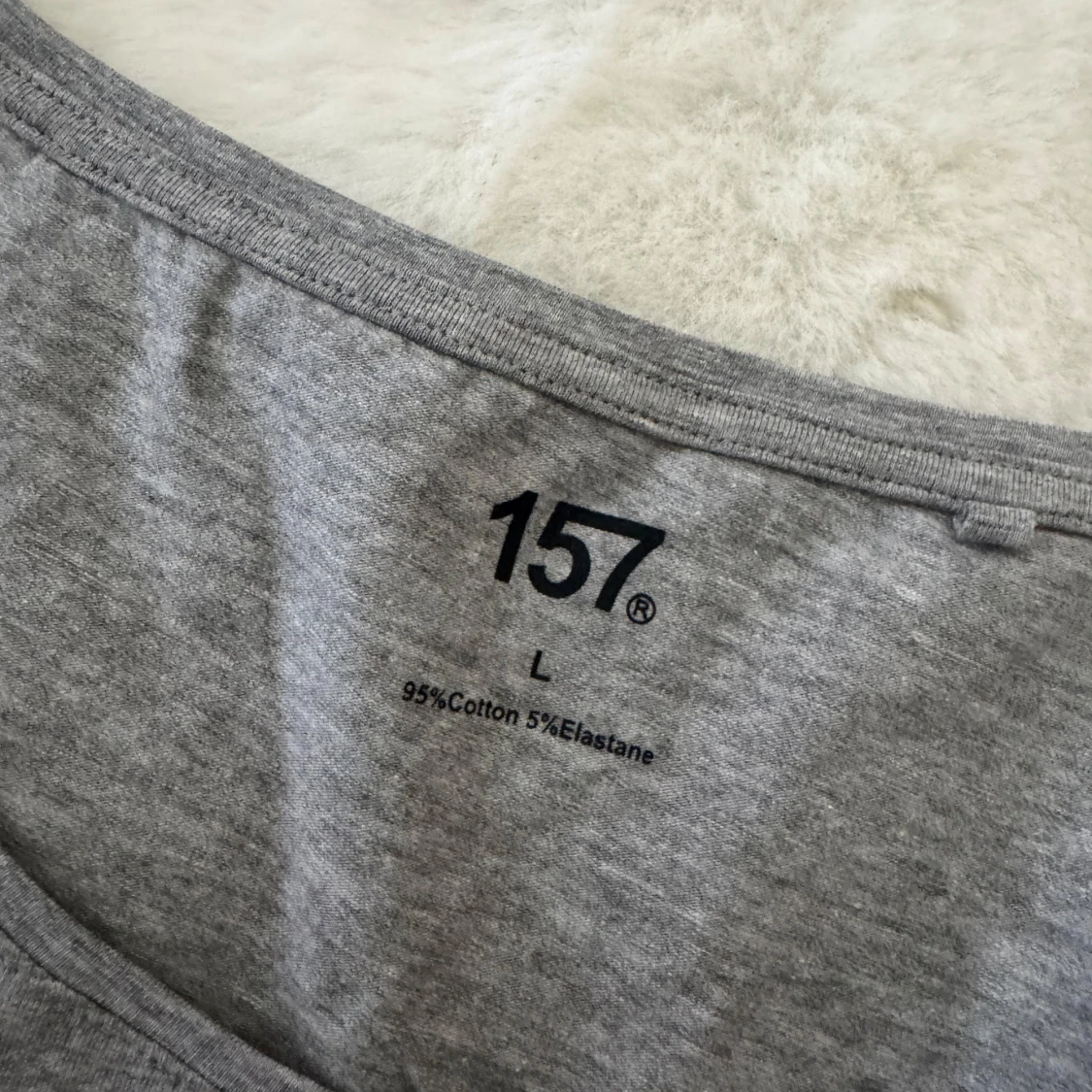 Grå långärmad tröja från 157 - 1