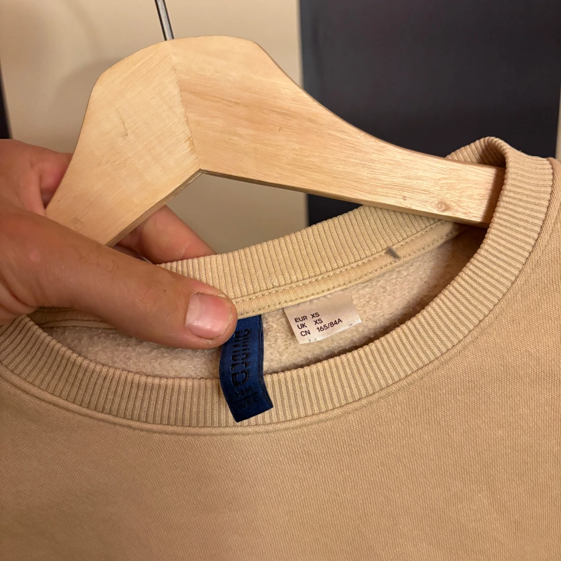 Beige sweatshirt från Divided XS - 2