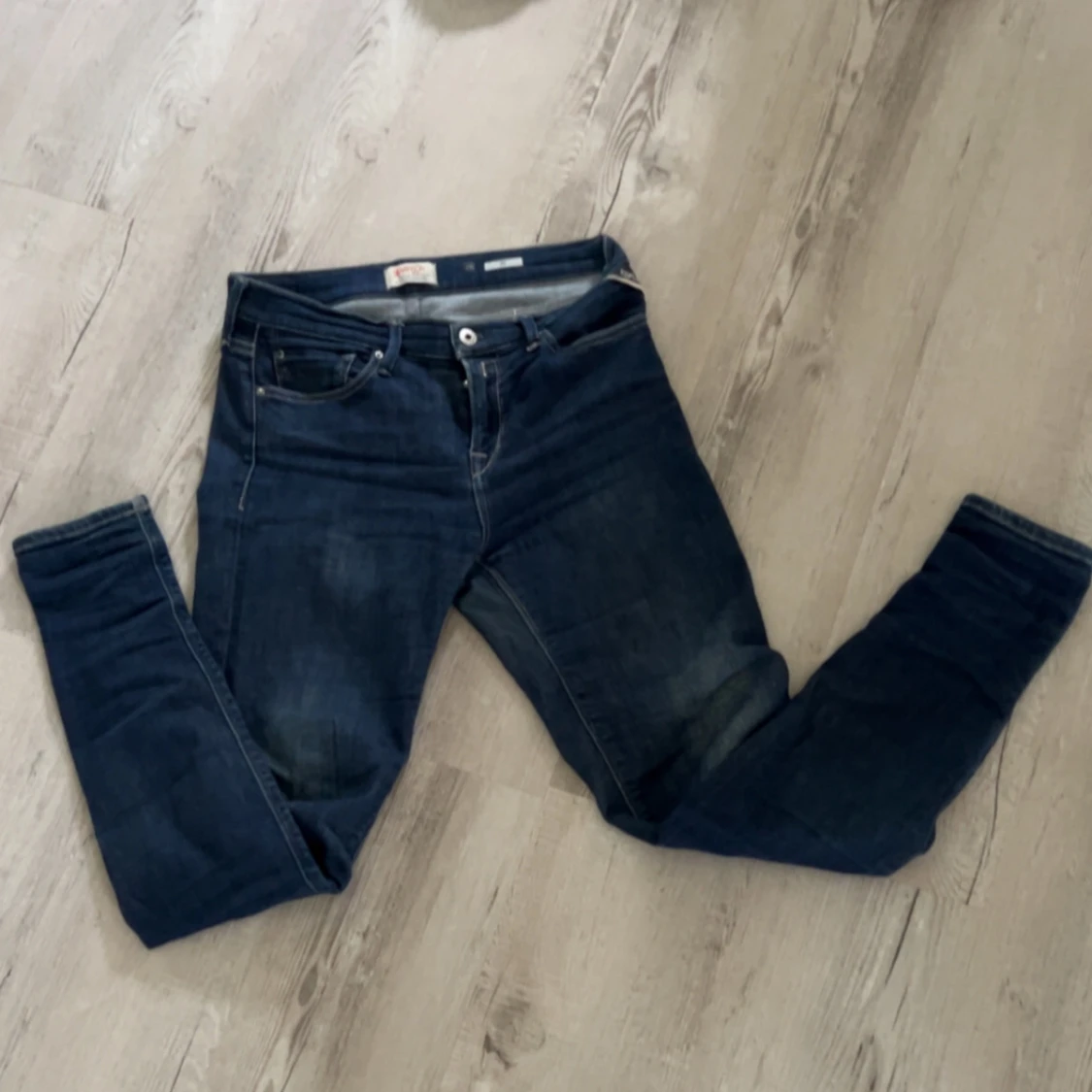 Mörkblå Replay jeans slim fit - 2