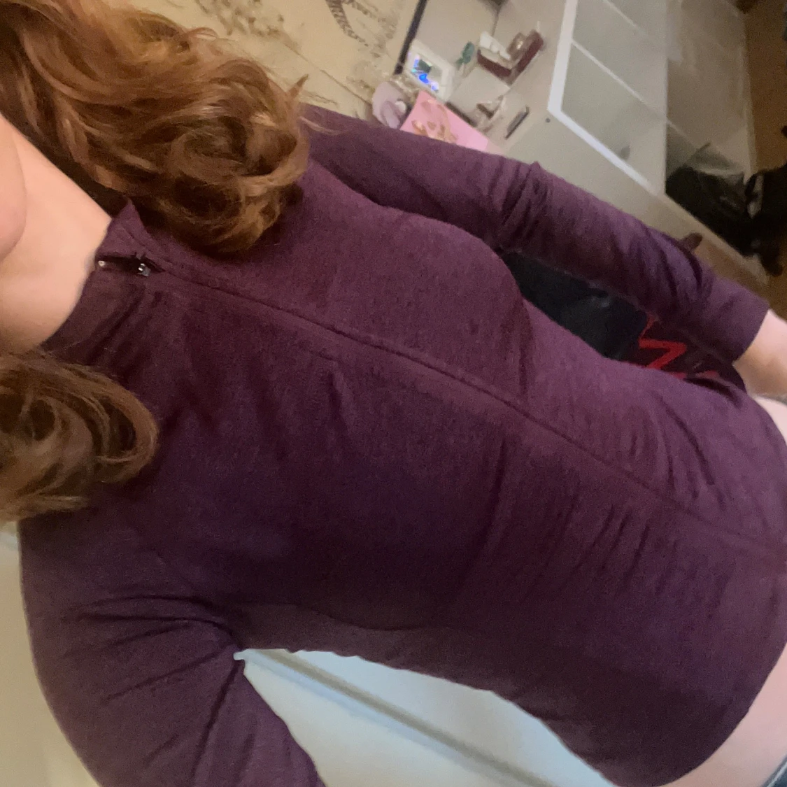 Lila ziptröja från SOC - 1