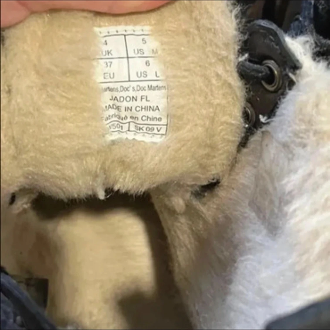 Svarta Dr. Martens Jadon FL boots - 3