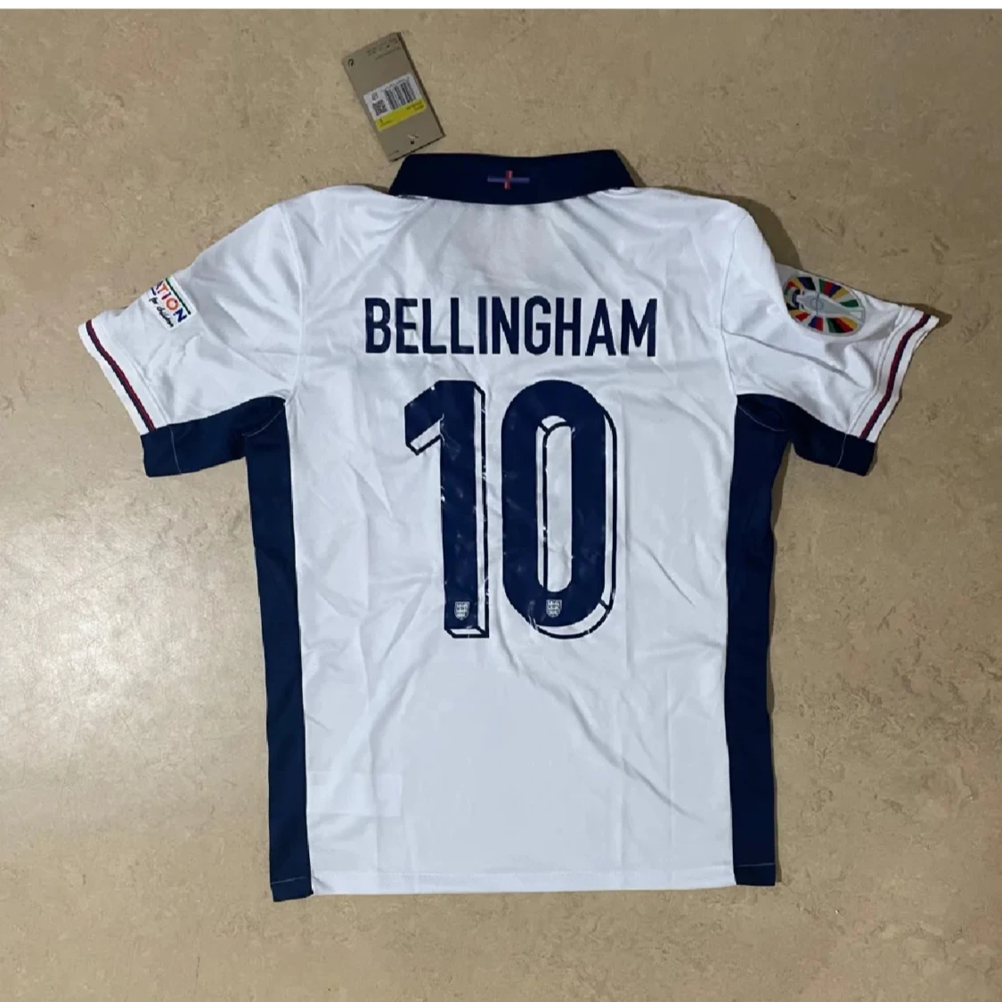 England Bellingham 10 Nike fotbollströja - 1