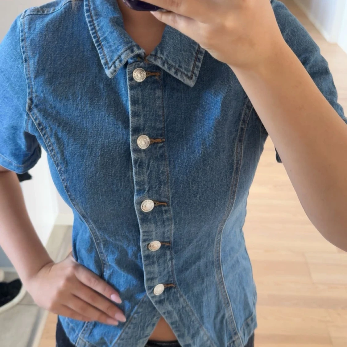 Jeansskjorta  - 1