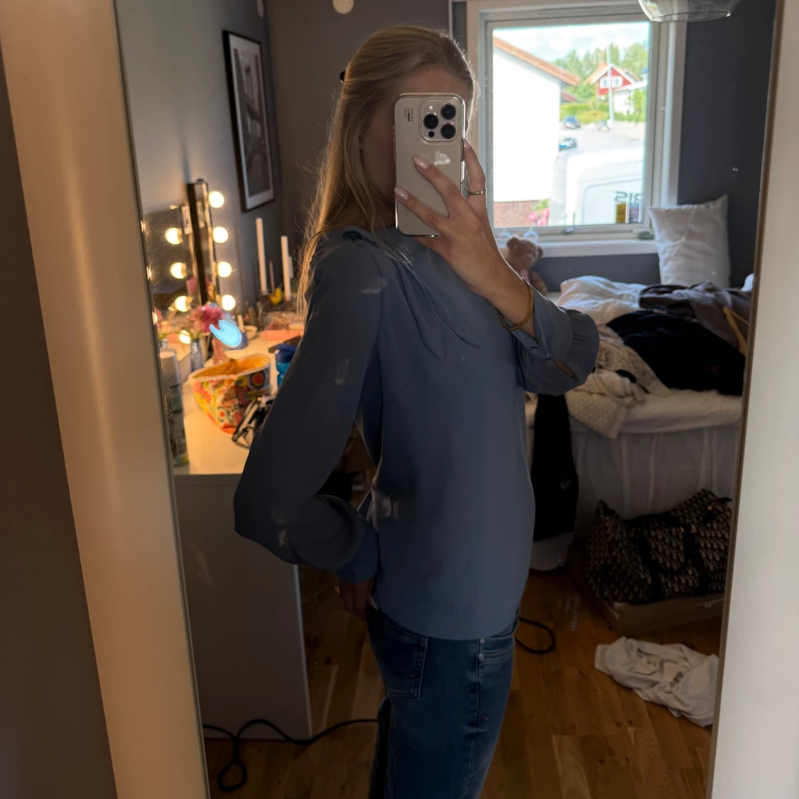 Blå blus - 1