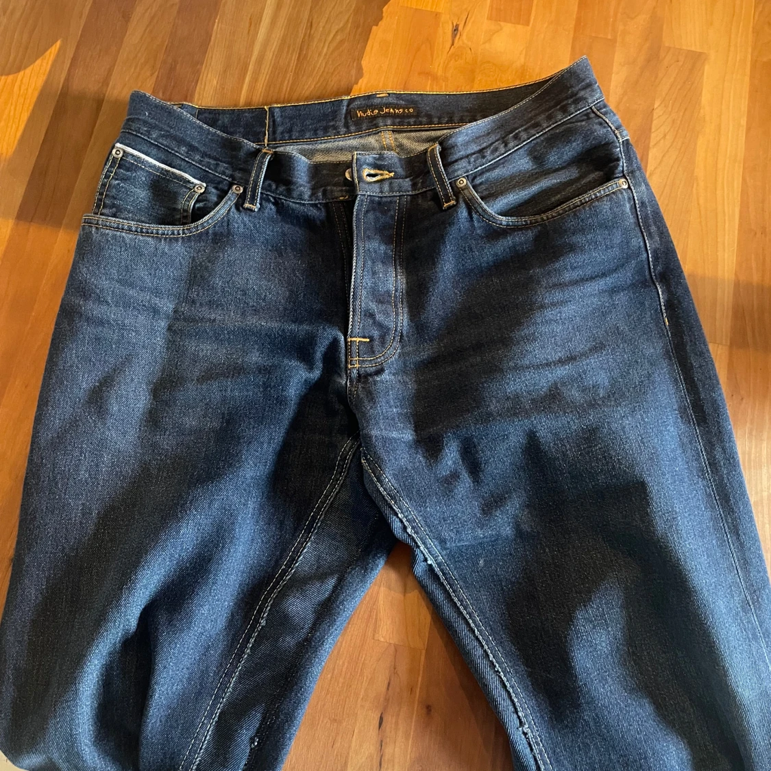 Mörkblå jeans från Nudie Jeans, 36/32 - 1