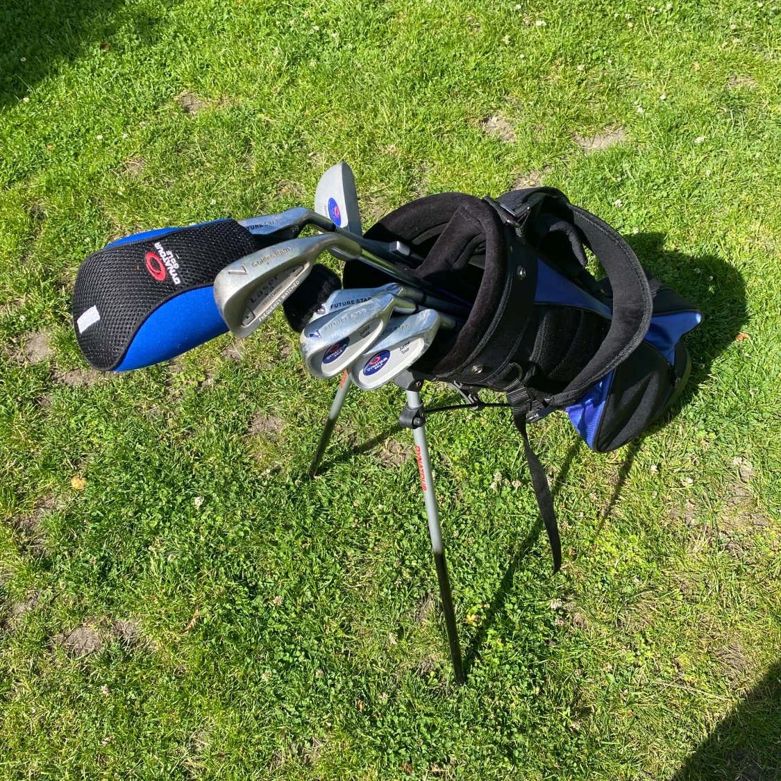 Blå golfbag Dynatour Junior Tour
