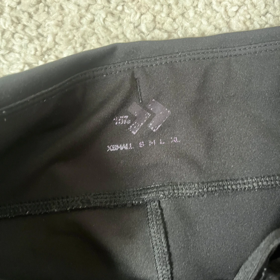 Svarta träningstights från lager 157.  - 2