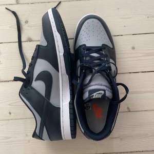 Nike Dunk Low georgetown  - Säljer ett par Nike Dunk Low sneakers georgetown. Använd endast en gång