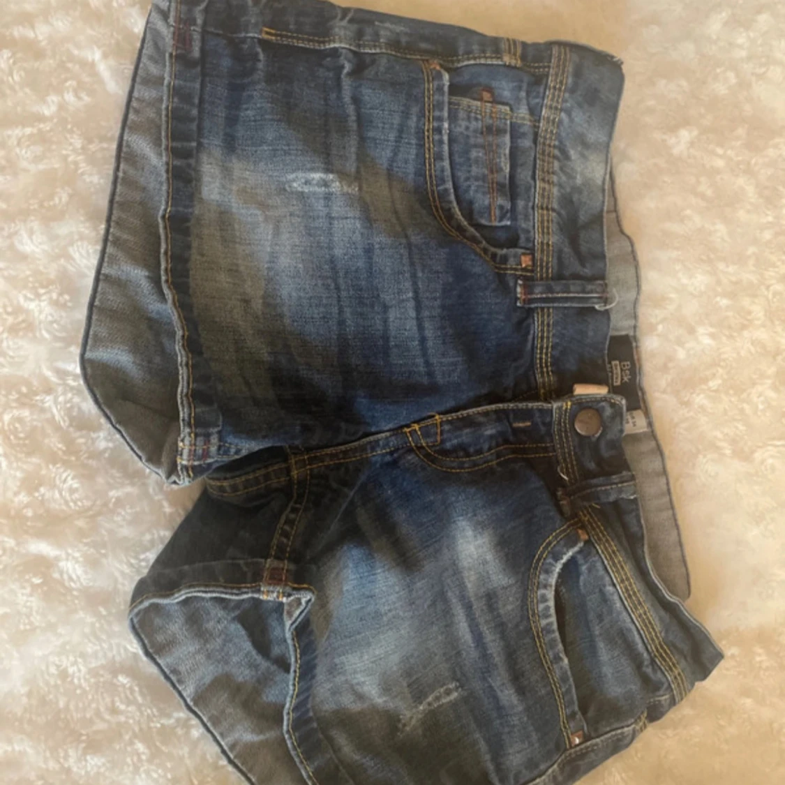 Blå jeansshorts från BSK - 3