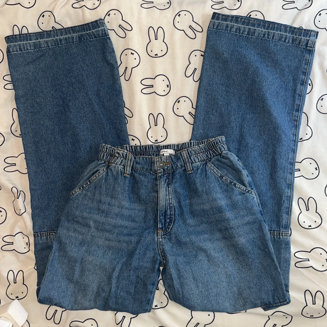 Jeans cargobyxor från Subdued