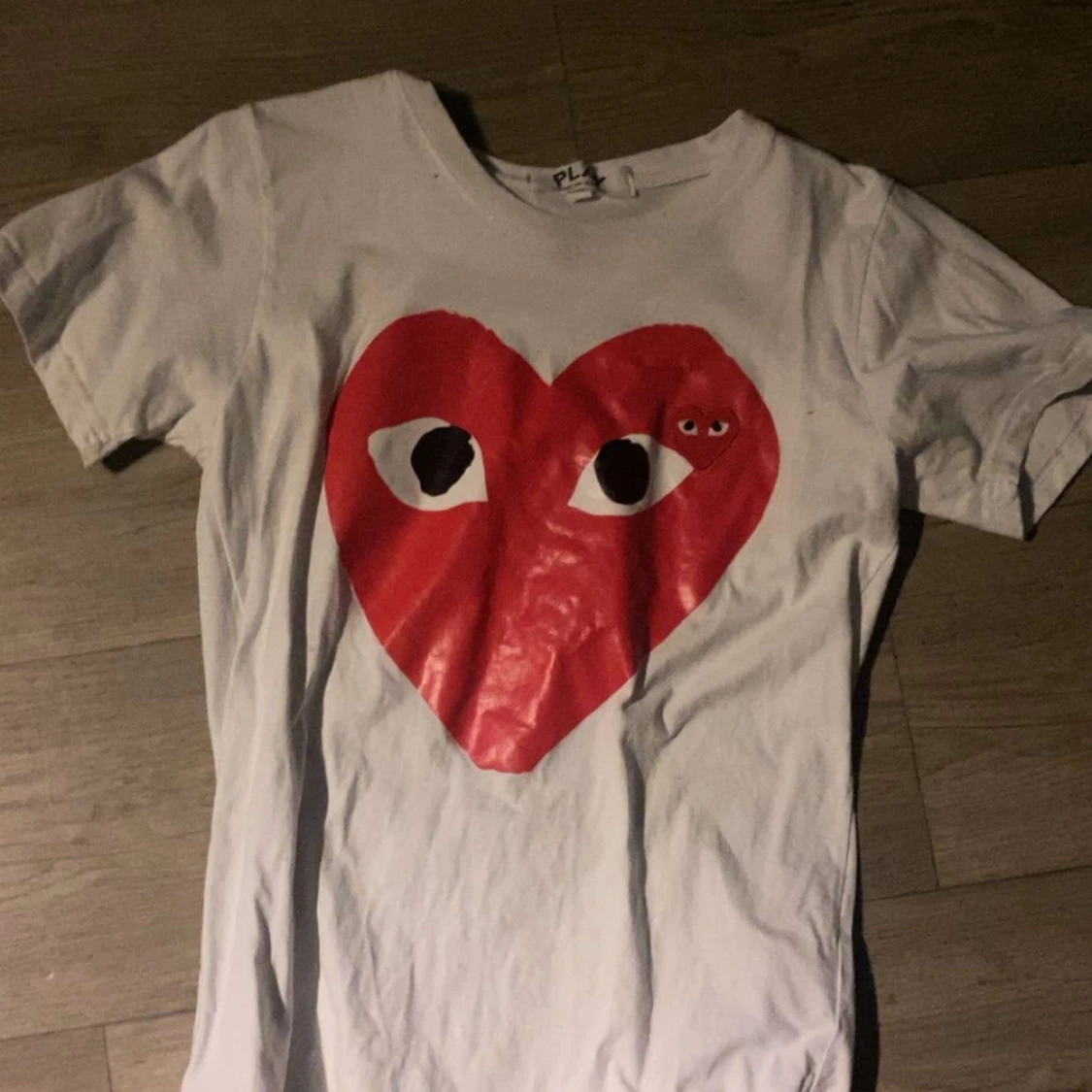 CDG Vit T shirt
